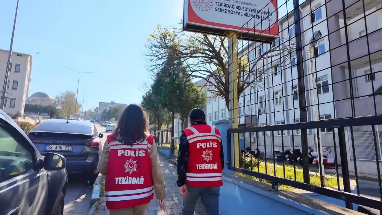 Tekirdağ’da okullarda sıkı güvenlik önlemi
