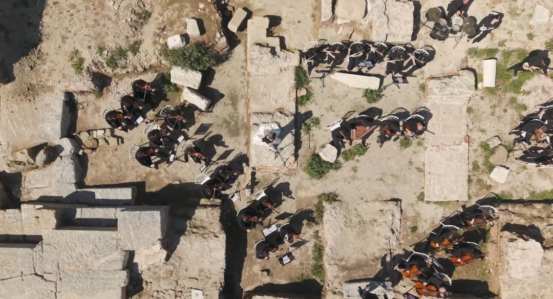 Tekirdağ’da Perinthos Tiyatrosu 2 bin yıl sonra yeniden sanatla buluştu
