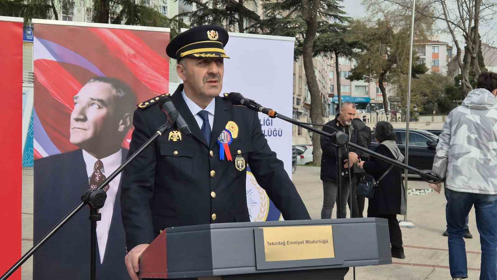 Tekirdağ’da Polis Teşkilatı’nın 181. yılı kutlandı
