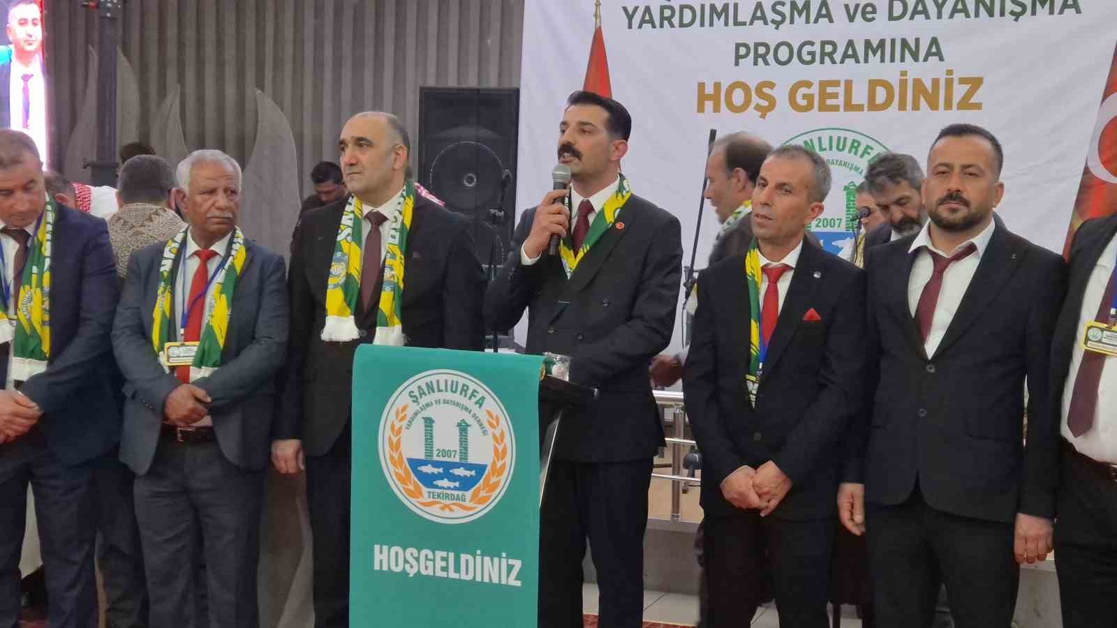 Tekirdağ’da Şanlıurfa rüzgarı: 1 ton çiğ köfte ikram edildi
