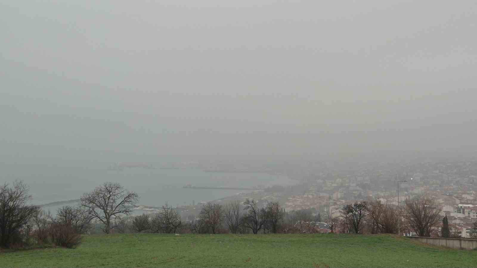 Tekirdağ’da sis etkili oluyor
