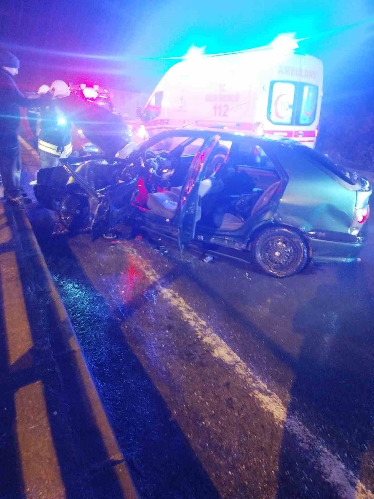 Tekirdağ’da trafik kazası: 3 yaralı
