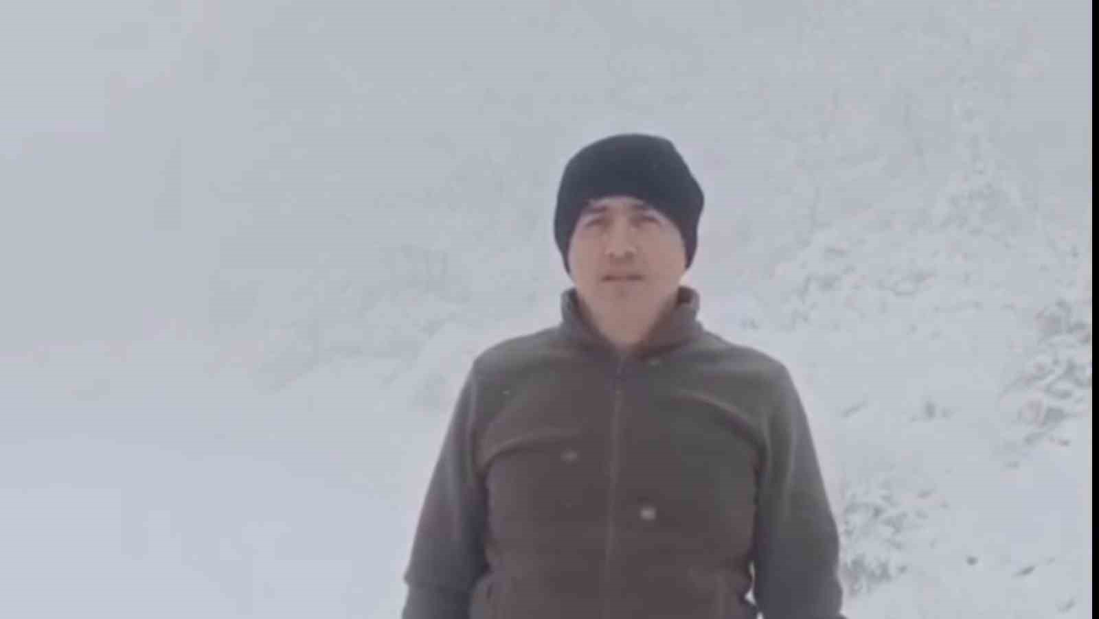 Tekirdağ’da yüksek kesimler beyaza büründü
