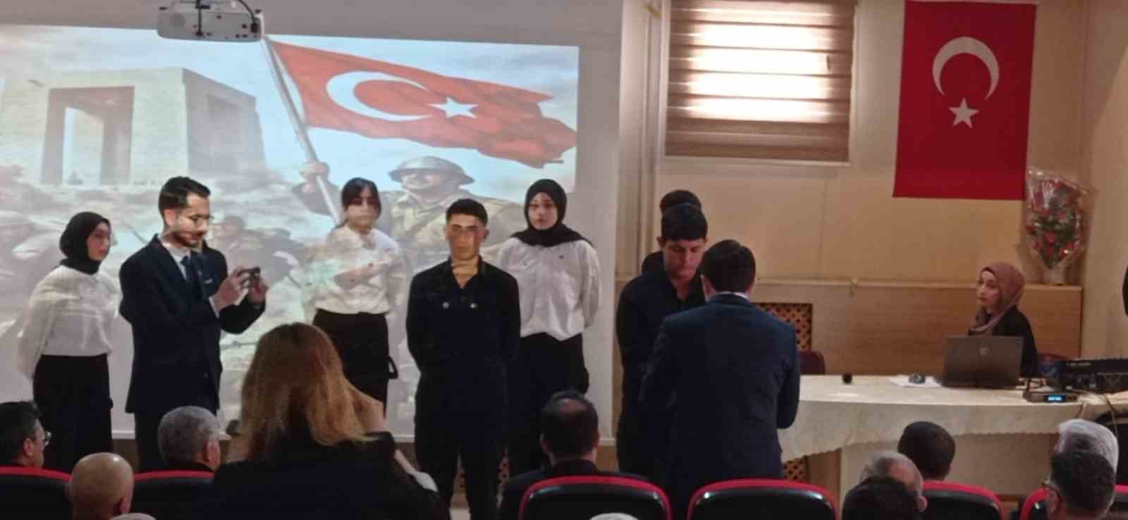 Tekman’da Çanakkale Zaferi’nin 111’nci yıldönümü töreni
