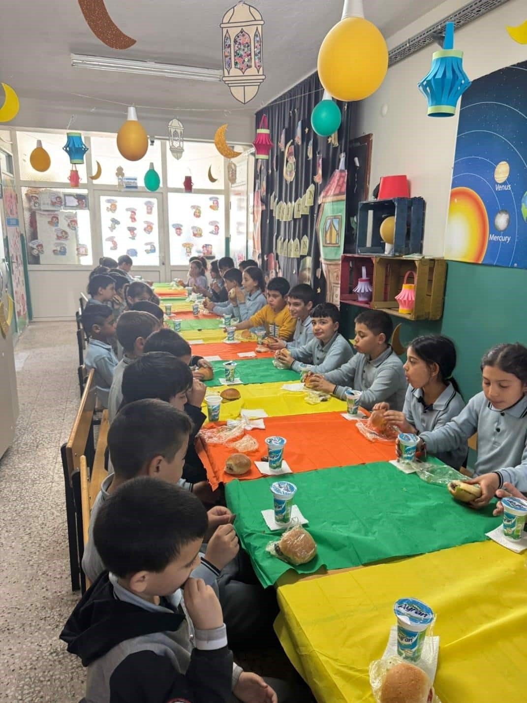 Tekne orucu tutan minikler iftarda buluştu
