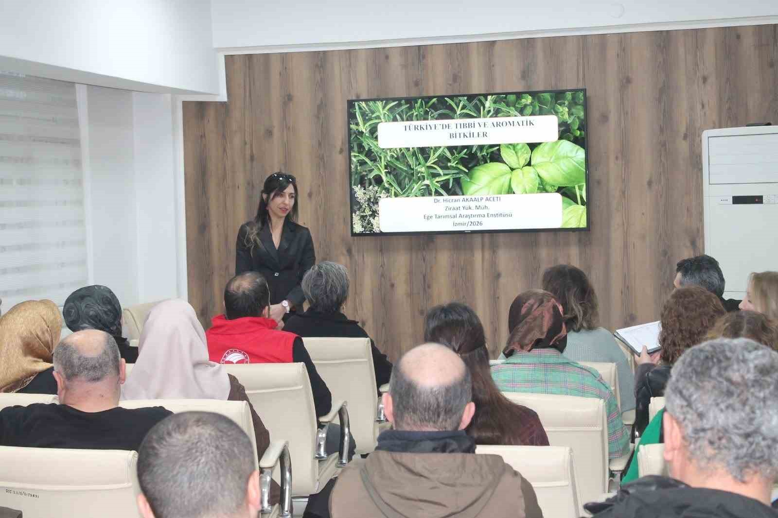 Teknik personele tıbbi ve aromatik bitkiler eğitimi
