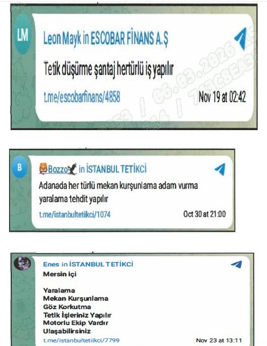 Telegram üzerinden suç örgütü propagandası yapan 44 şüpheli hakkında gözaltı talimatı

