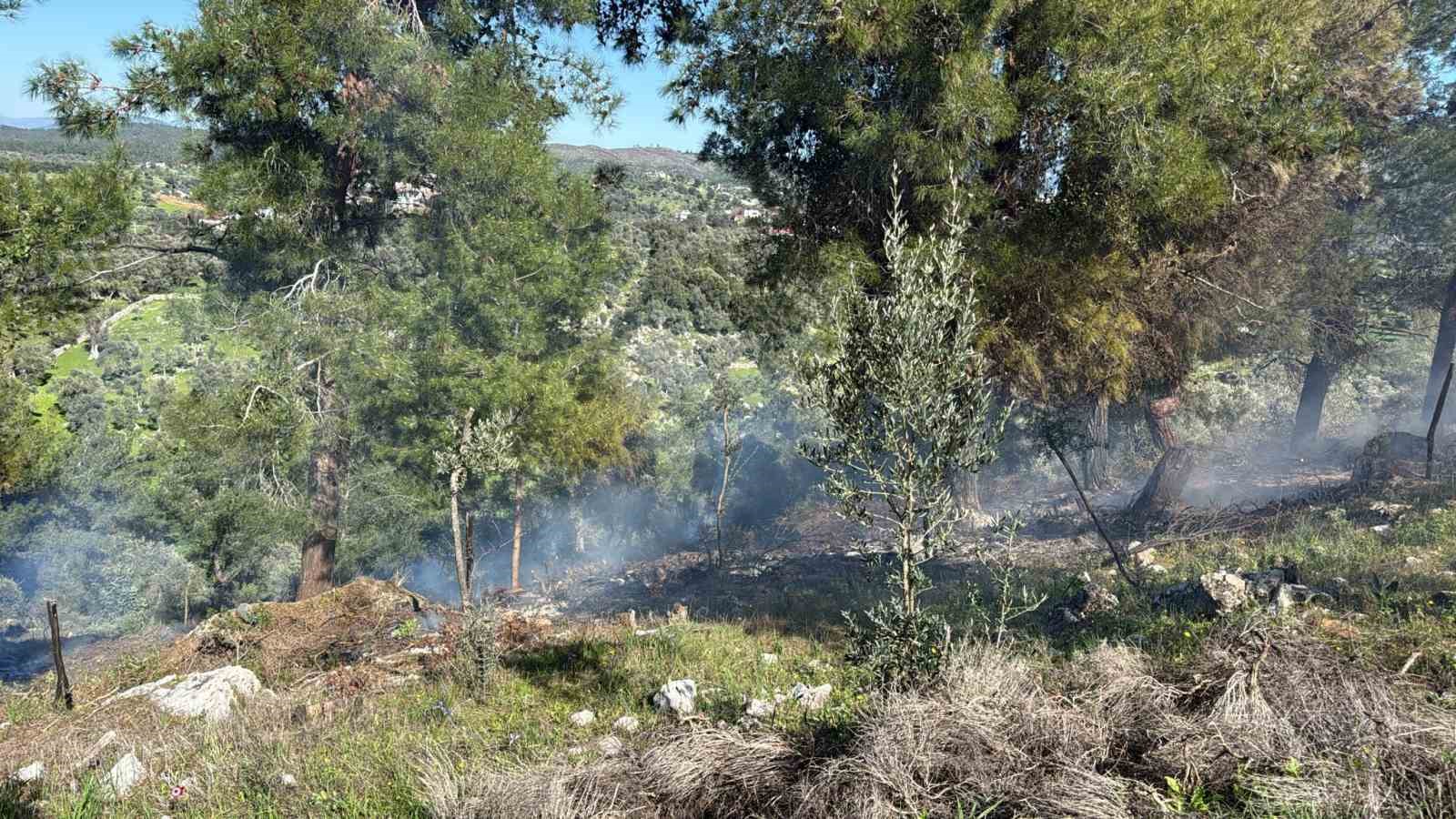 Temizlik yaparken yangın çıkardılar
