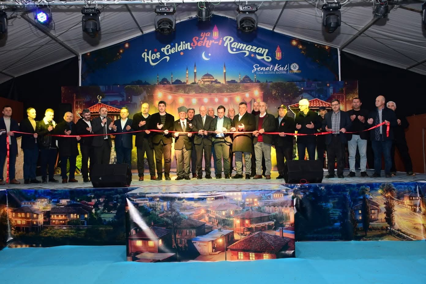 Terme’de ilk iftar şehit yakınları ve gazilerle gönül sofrasında açıldı
