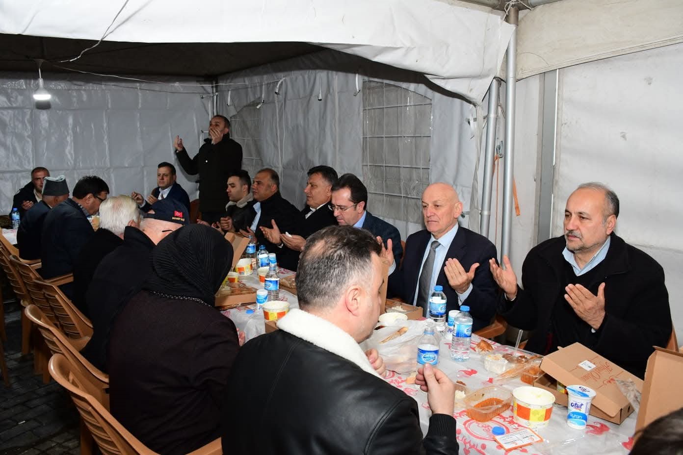 Terme’de ilk iftar şehit yakınları ve gazilerle gönül sofrasında açıldı
