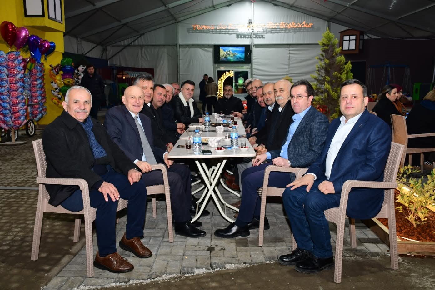 Terme’de ilk iftar şehit yakınları ve gazilerle gönül sofrasında açıldı
