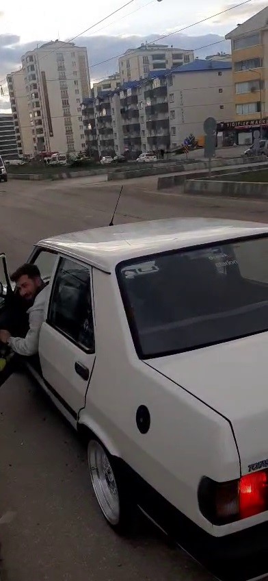 Ters yönde ilerledi, pişkinliği tepki çekti
