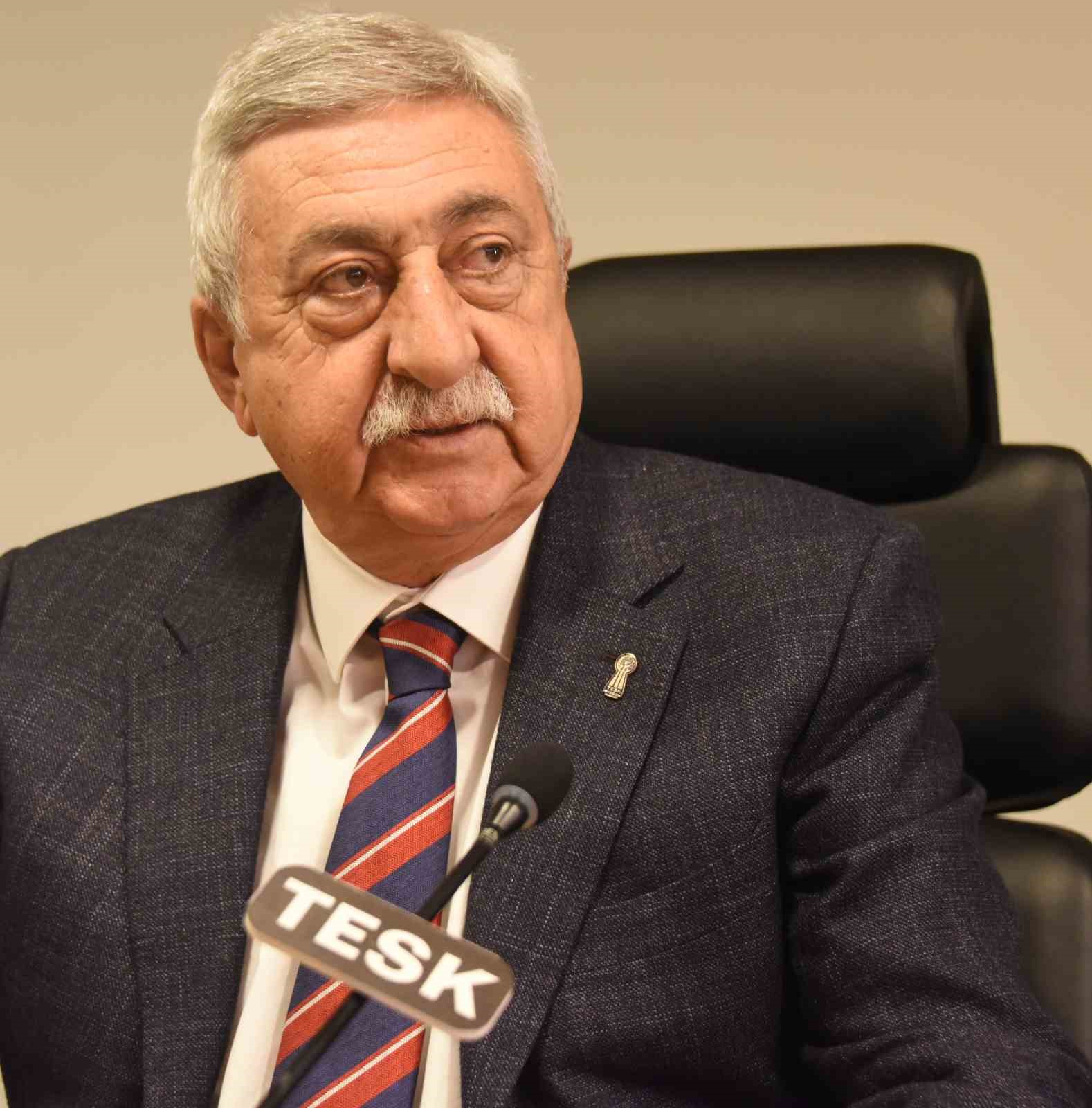 TESK Genel Başkanı Palandöken: "Yerli üretimin güçlenmesi stratejik bir kazanımdır"
