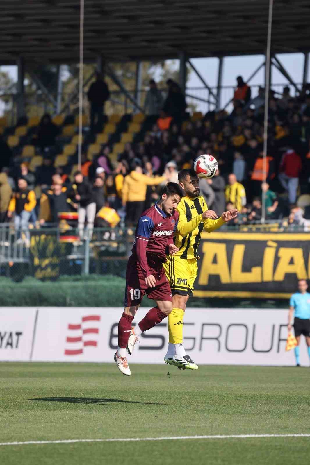 TFF 2. Lig: Aliağa FK: 1 - 1461 Trabzon FK: 0
