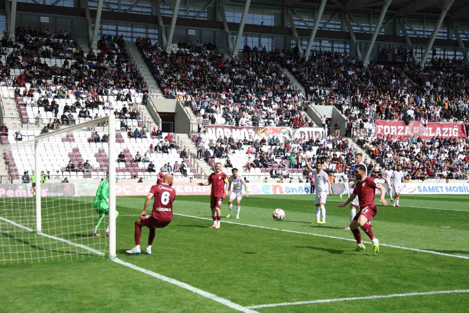 TFF 2. Lig: Elazığspor: 2 - 24 Erzincanspor: 0
