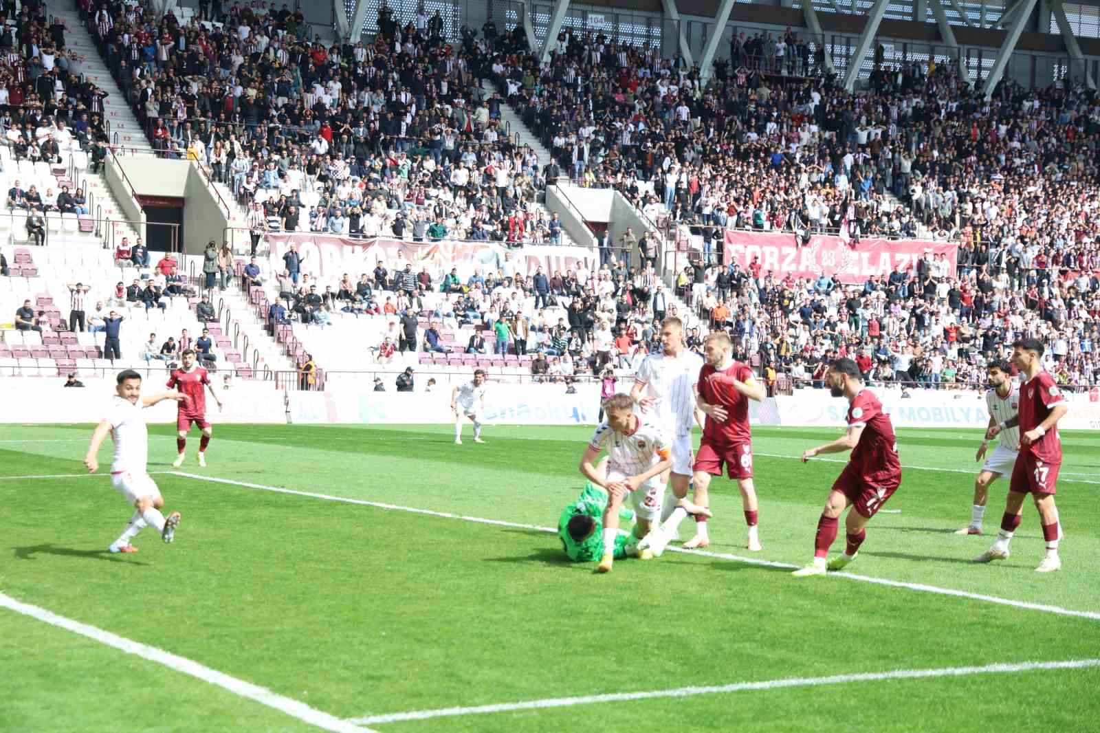 TFF 2. Lig: Elazığspor: 2 - 24 Erzincanspor: 0
