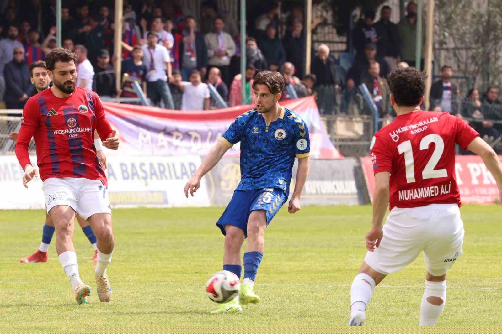TFF 2. Lig: Menemen FK: 1 - Mardin 1969 Spor: 3
