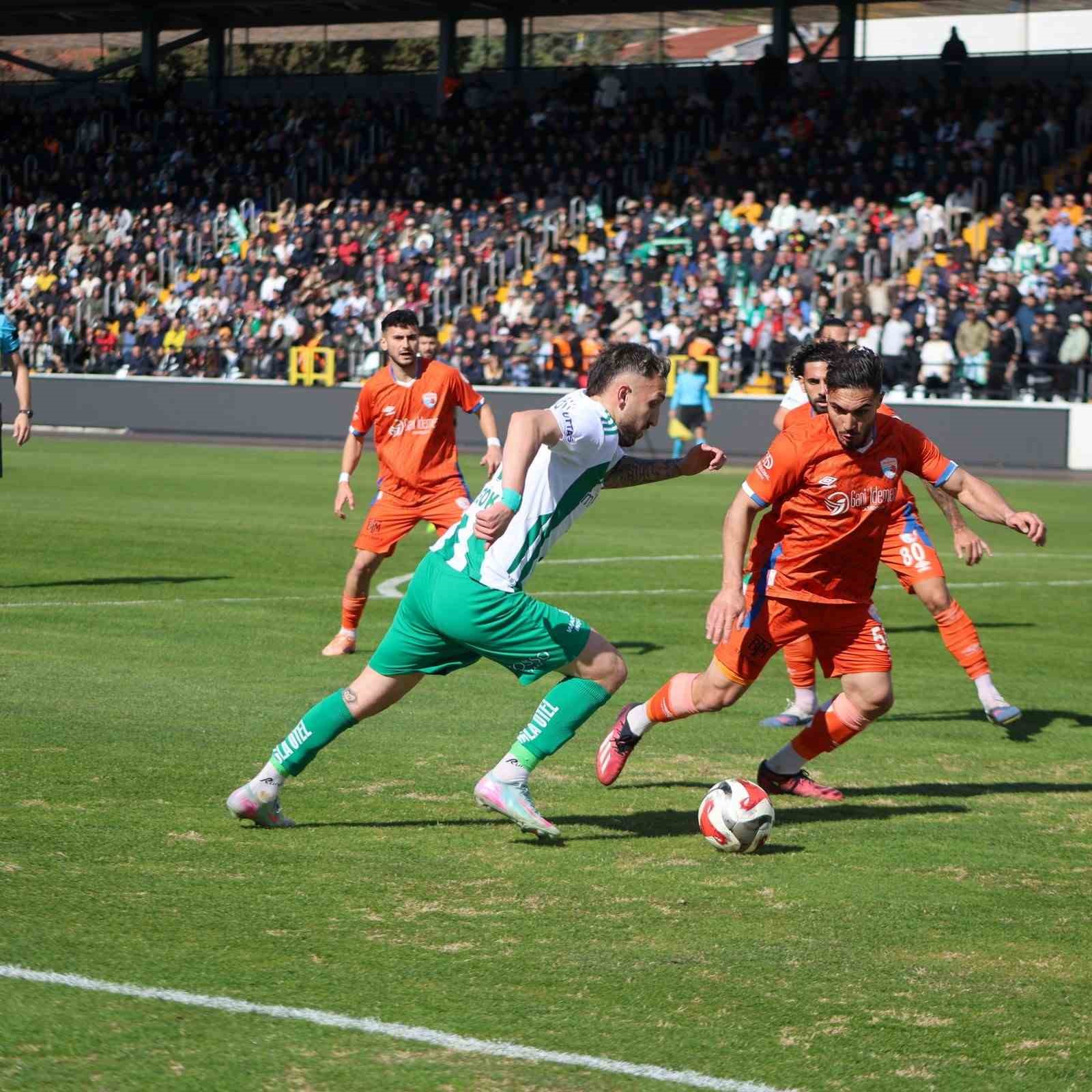 TFF 2. Lig: Muğlaspor: 0 - İskendurunspor: 0
