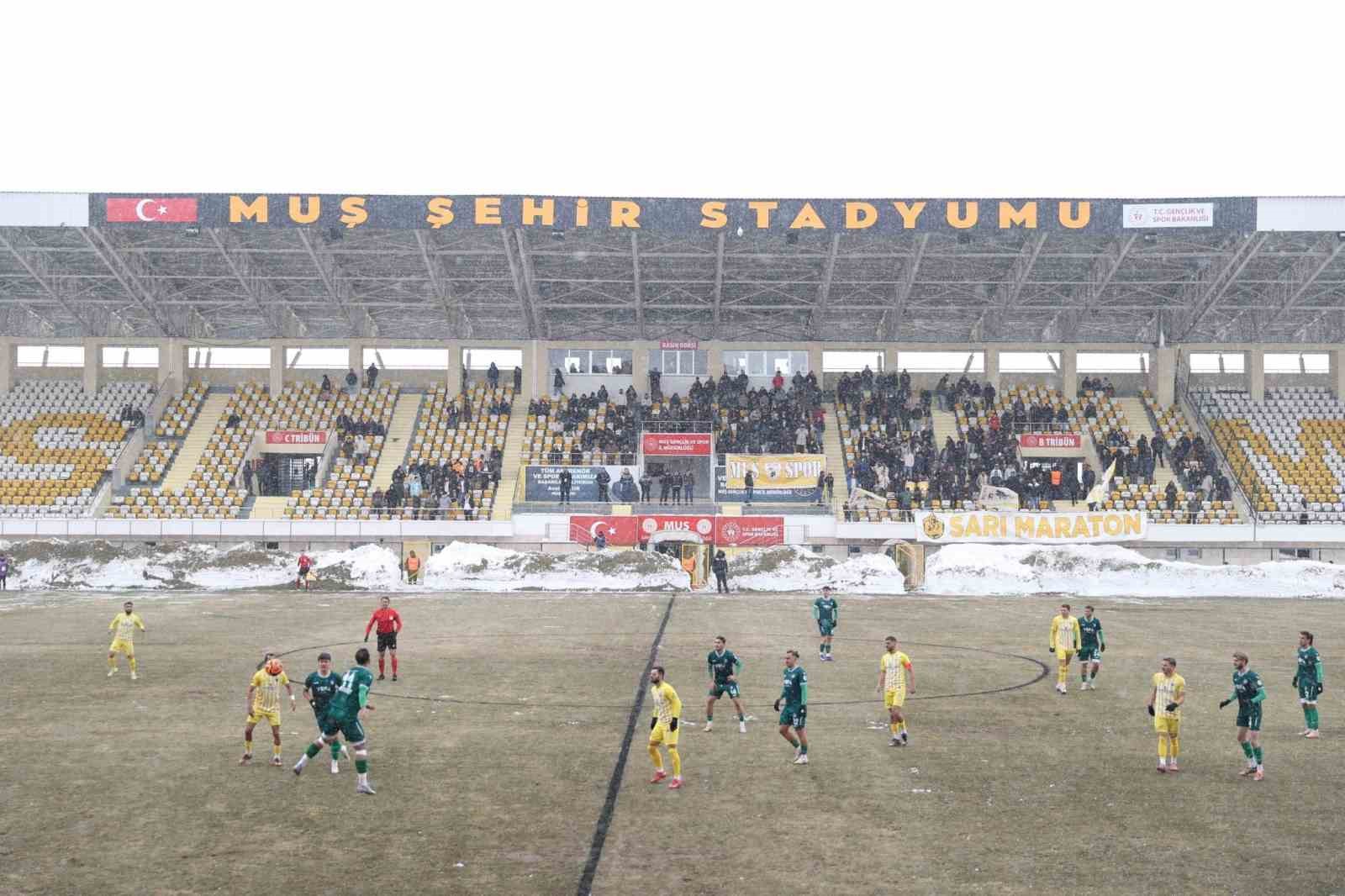 TFF 2. Lig: Muş Spor Kulübü: 1 -  Kırklarelispor: 0
