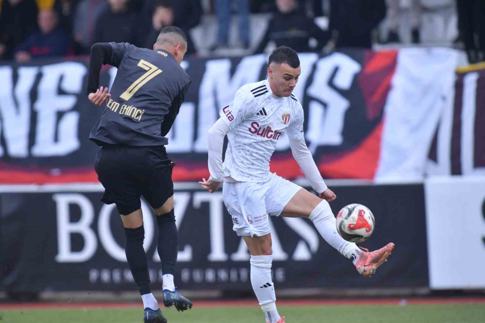 TFF 2. Lig: Sultan Su İnegölspor: 1 - Batman Petrolspor: 1
