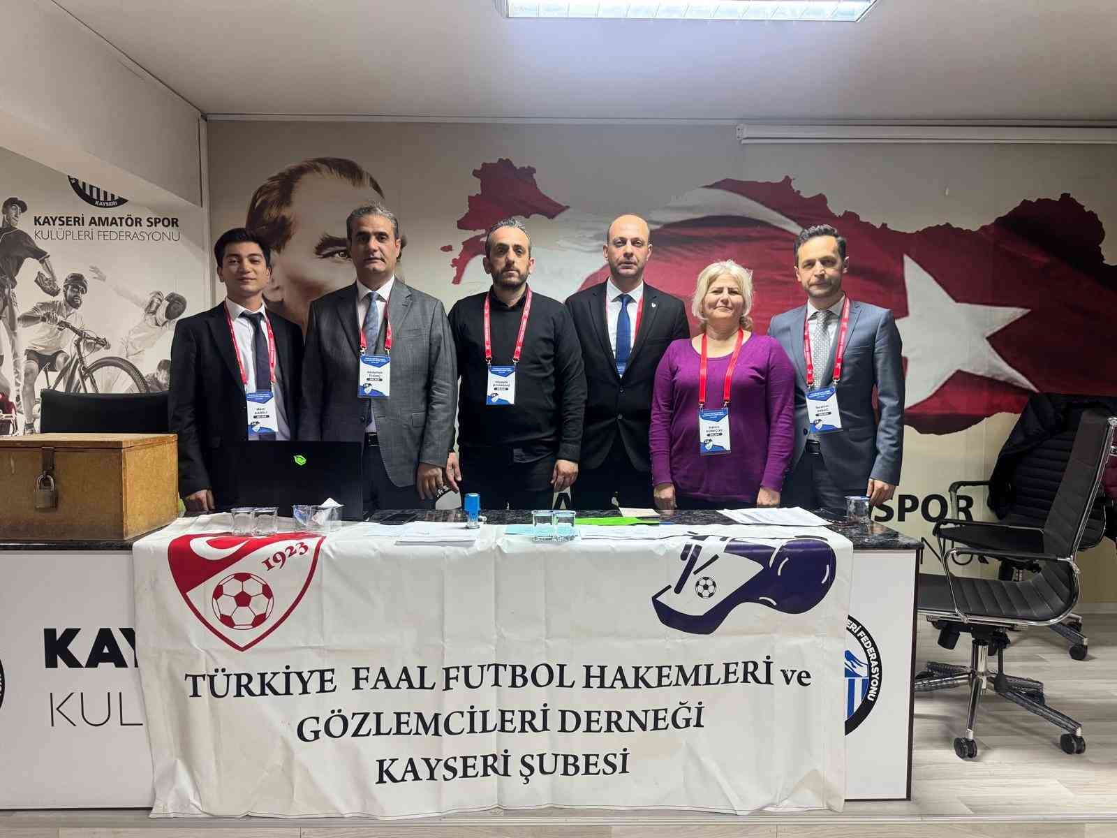 TFFHGD Kayseri Şubesi yeni Başkanı İbrahim İmrağ oldu
