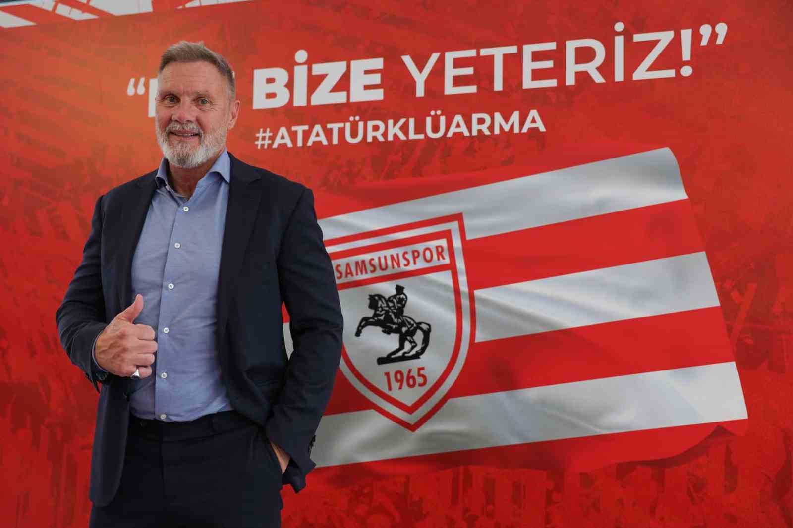 Thorsten Fink: "Samsunspor’u daha ileriye taşımak için buradayım"
