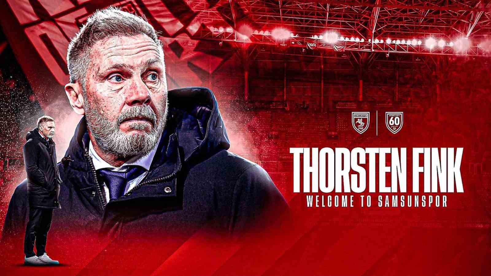 Thorsten Fink: "Samsunspor’u daha ileriye taşımak için buradayım"
