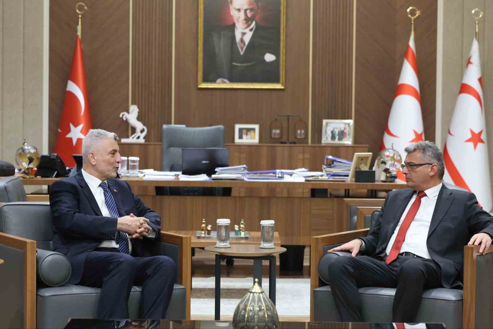 Ticaret Bakanı Bolat: "Kıbrıs Türk halkının refahı ve kalkınması için ortak projelerimizle her zaman omuz omuzayız"
