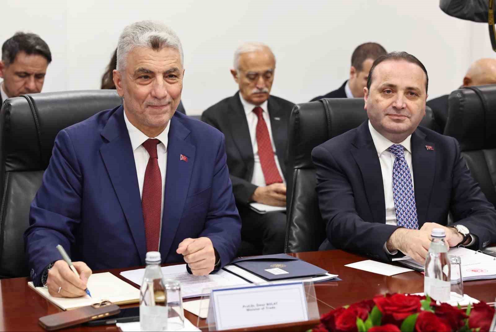 Ticaret Bakanı Bolat, Kosovalı mevkidaşıyla görüştü
