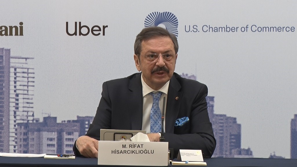TOBB Başkanı Hisarcıklıoğlu: "Türkiye’de ve ABD’de ticaret ve yatırım ilişkilerini güçlendirmeye yönelik çok sayıda etkinliği birlikte hayata geçiriyoruz"
