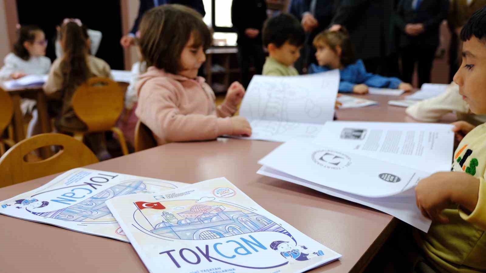 Tokat’ın tarihi, okul öncesi çocuklara boyamayla öğretildi
