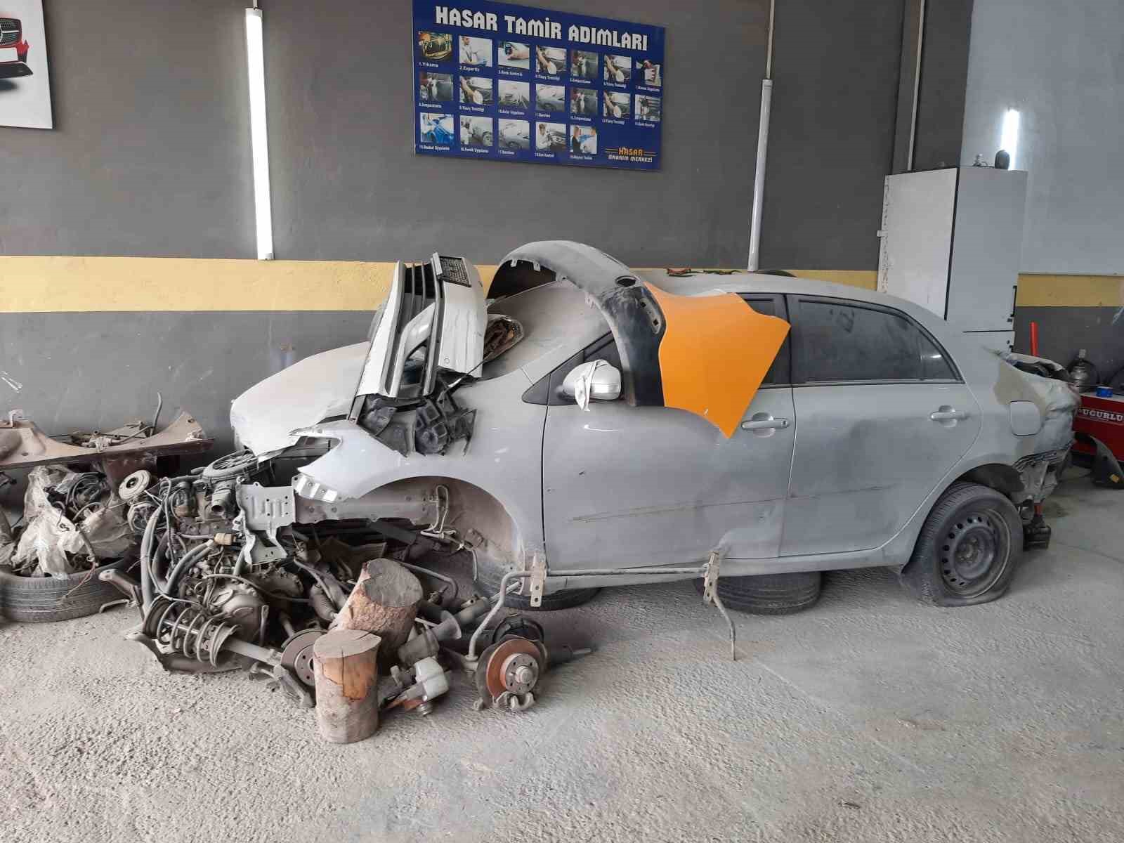 Tokat’ta araç parçası ve şase değiştirenlere operasyon: 1 tutuklama
