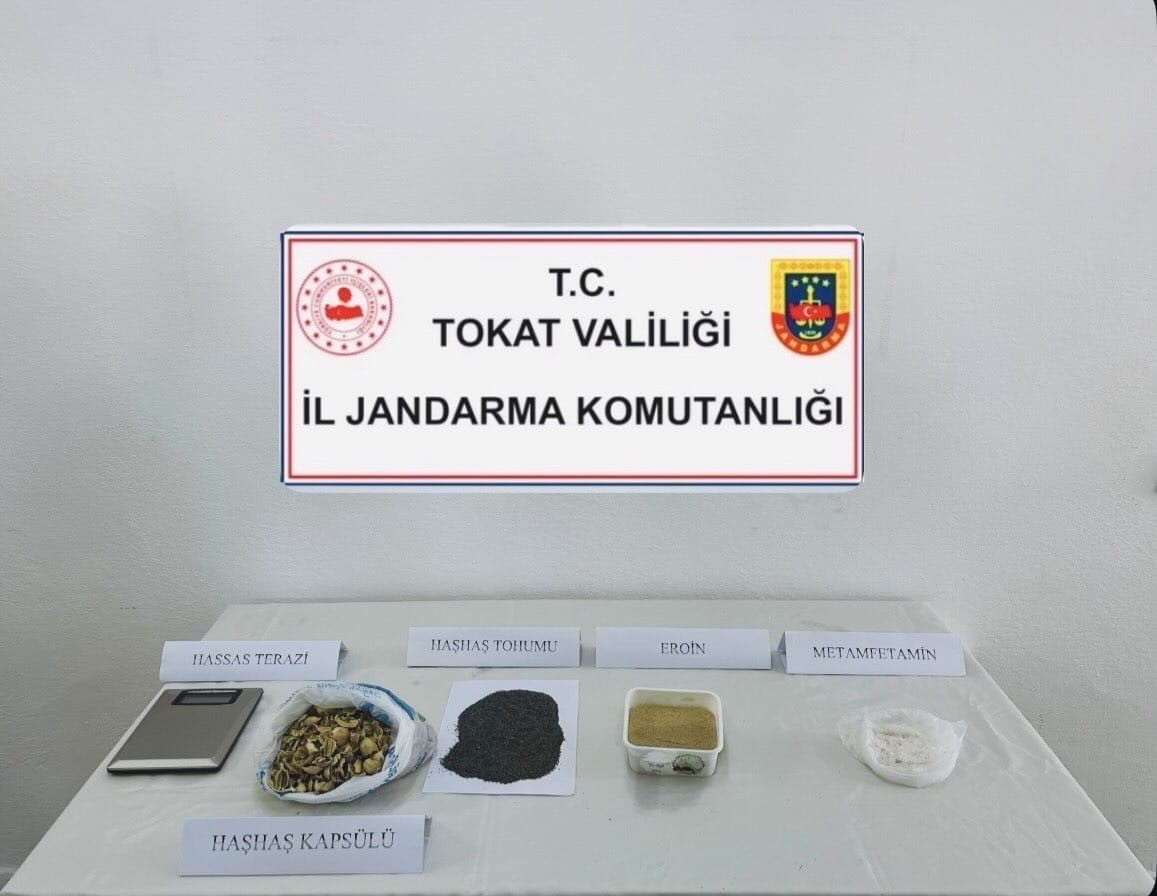 Tokat’ta jandarmadan uyuşturucu operasyonu: 8 gözaltı

