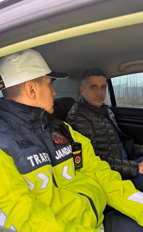 Tokat’ta kemer takmayan sürücüye kibar uyarı
