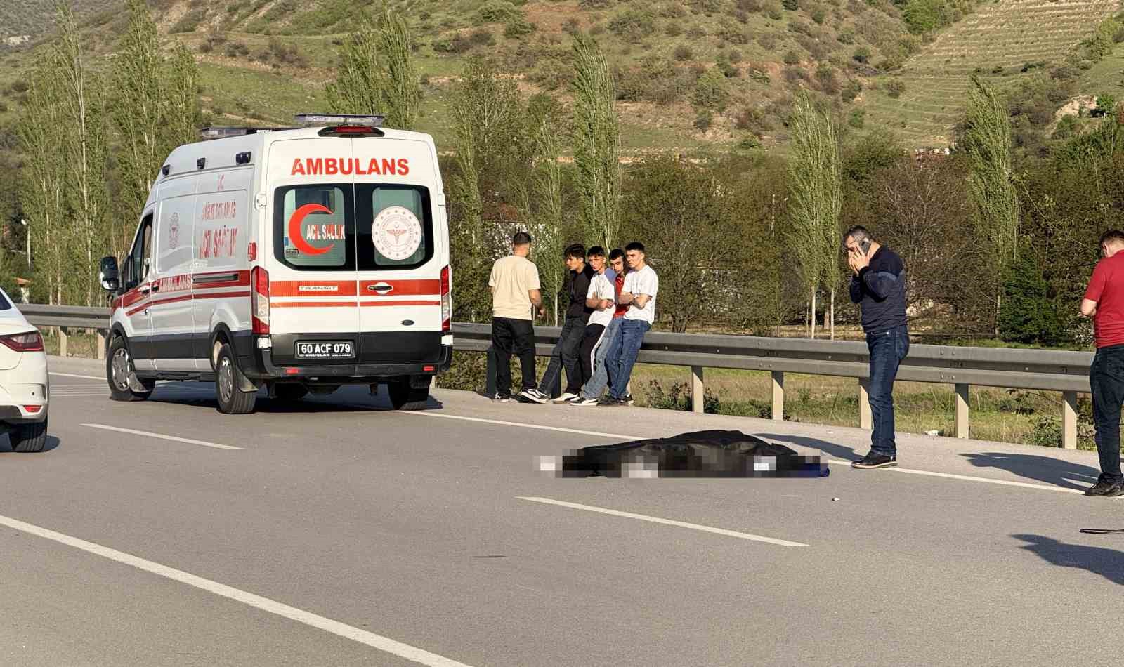 Tokat’ta motosiklet kazası: 1 ölü
