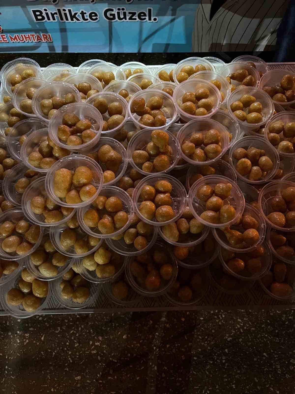 Tokat’ta Ramazan sevinci lokmayla paylaşıldı
