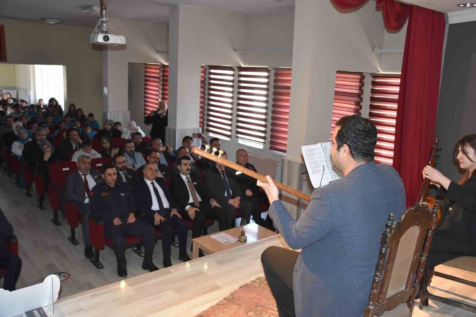 Tomarza’da İstiklâl Marşı’nın Kabulü’nün yıldönümü kutlandı
