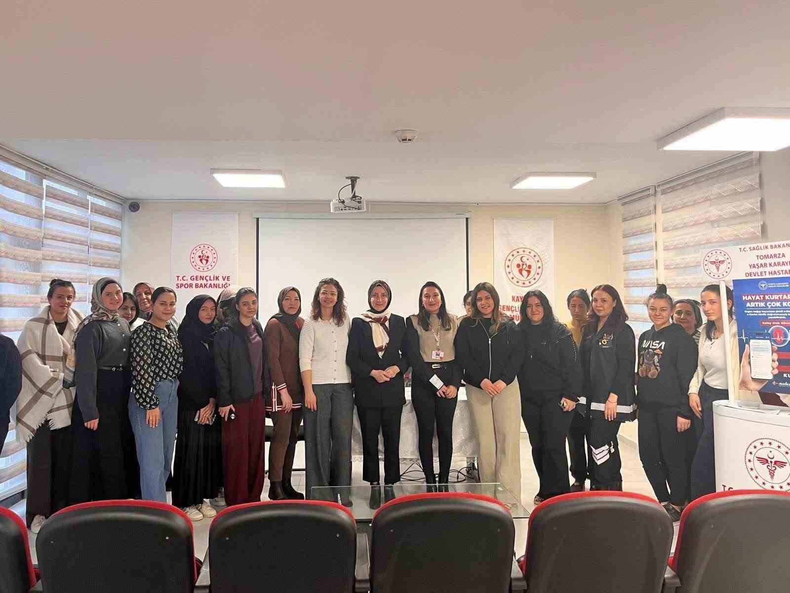 Tomarza’da öğrencilere ‘Organ Bağışı Farkındalık Eğitimi’
