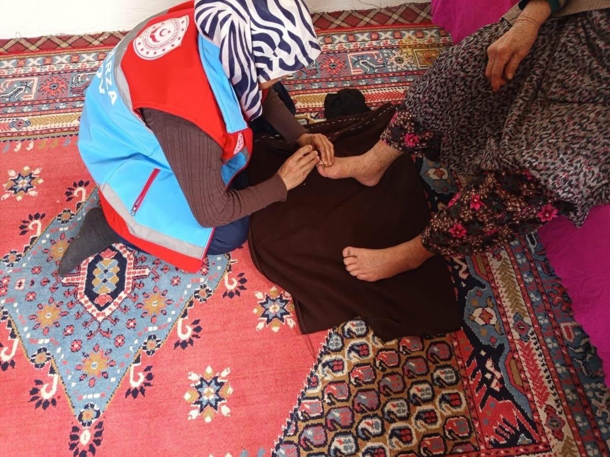 Tomarza’da Yaşlılar Haftası’nda anlamlı hizmet
