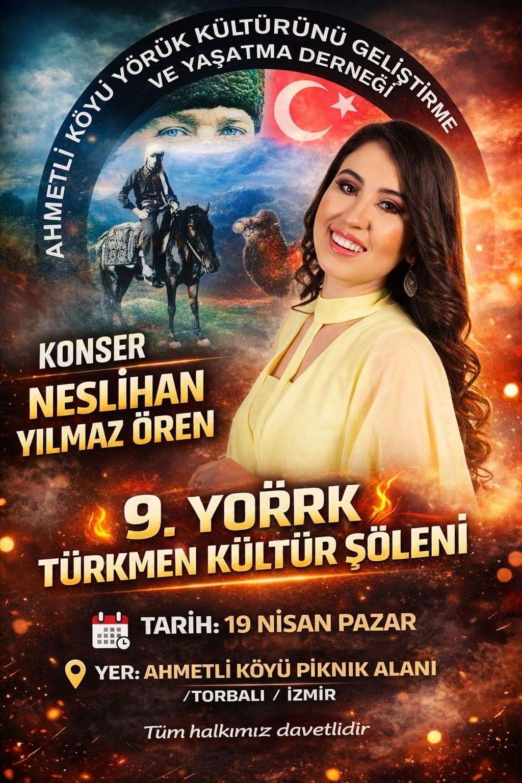 Torbalı’da 9. Yörük Şenliği için geri sayım başladı
