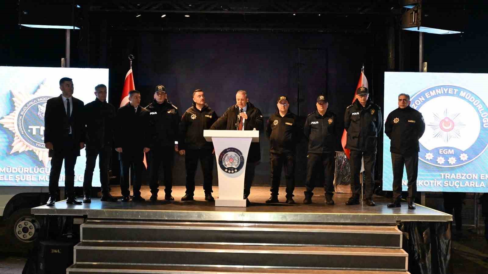 Trabzon merkezli 5 ilde uyuşturucu operasyonu
