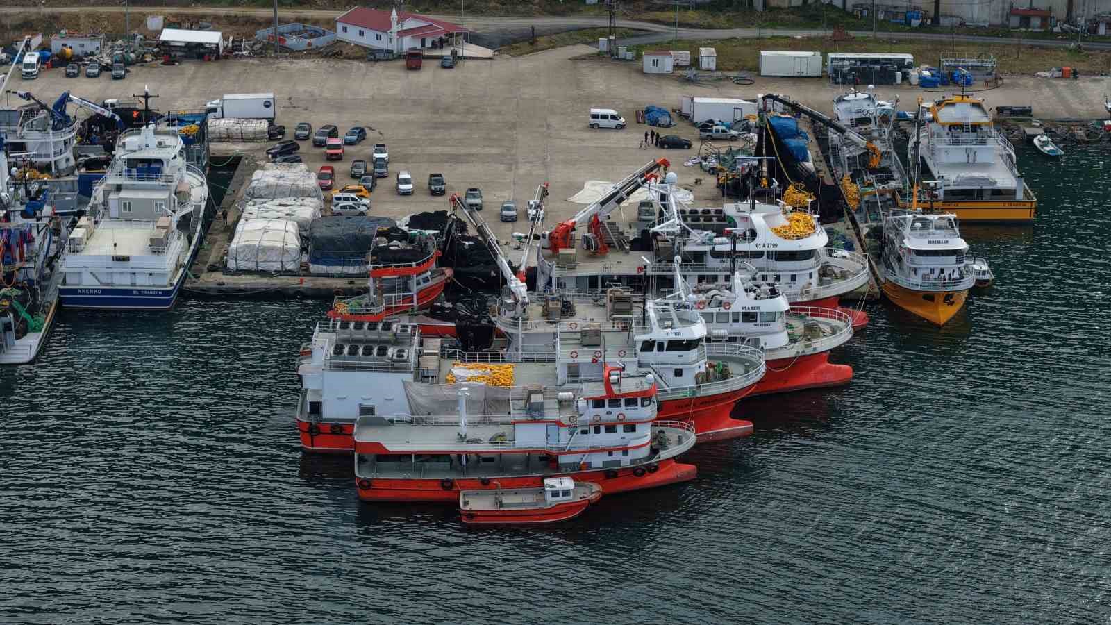 Trabzon’da balıkçılar "paydos" dedi
