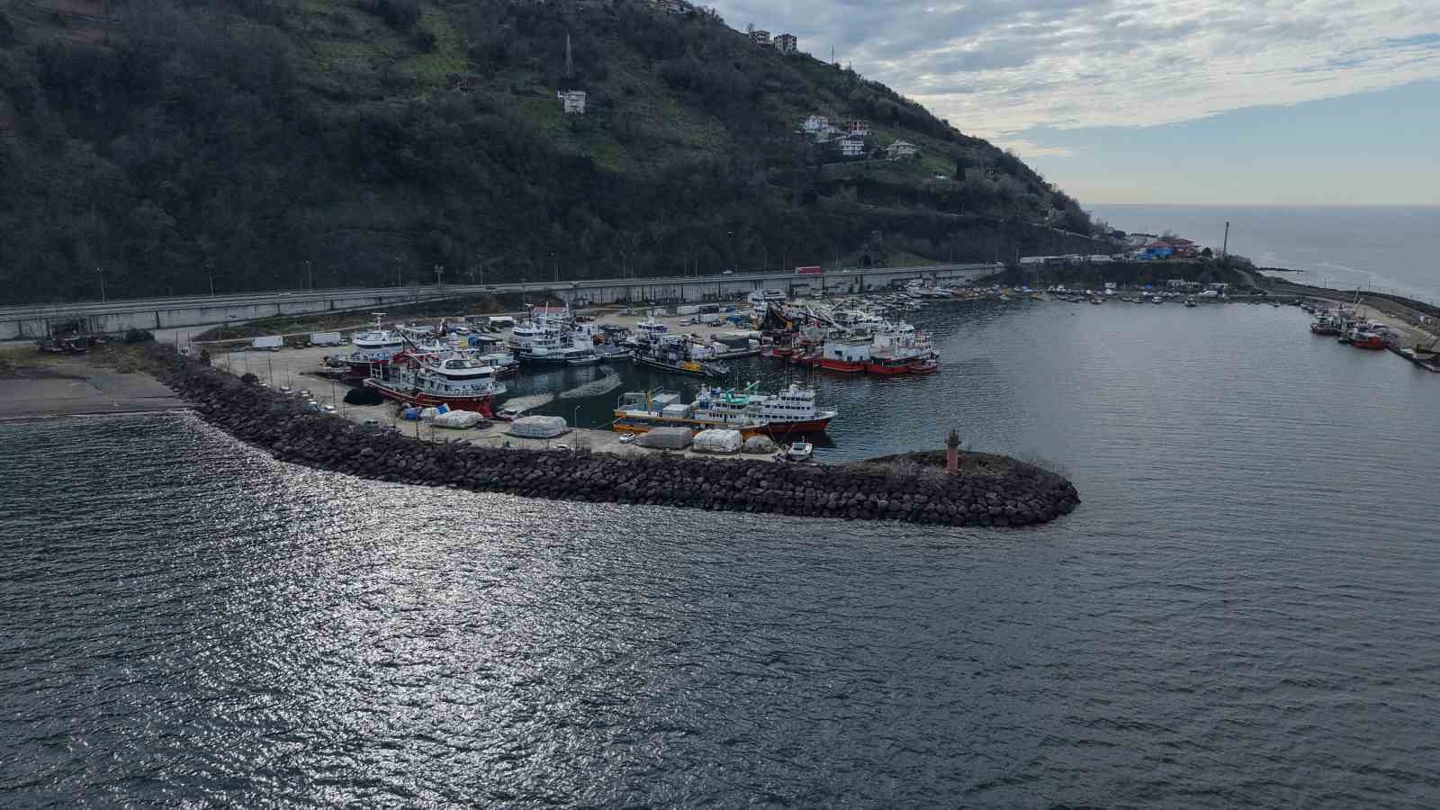 Trabzon’da balıkçılar "paydos" dedi
