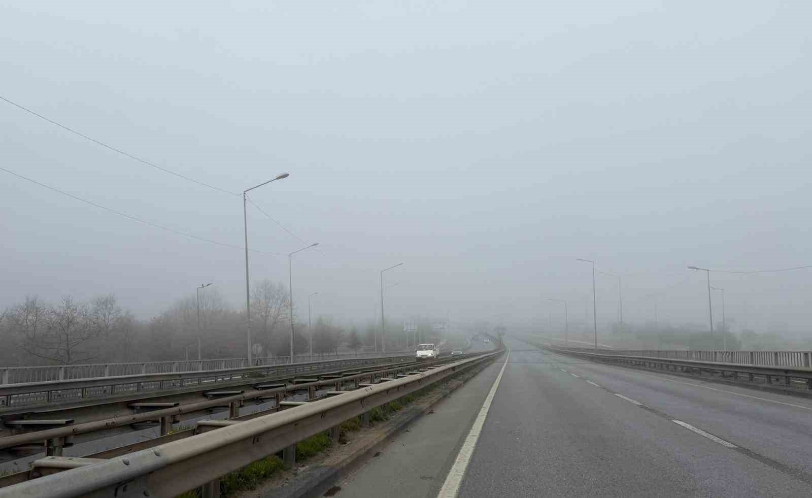 Trabzon’da hava ulaşımına sis engeli
