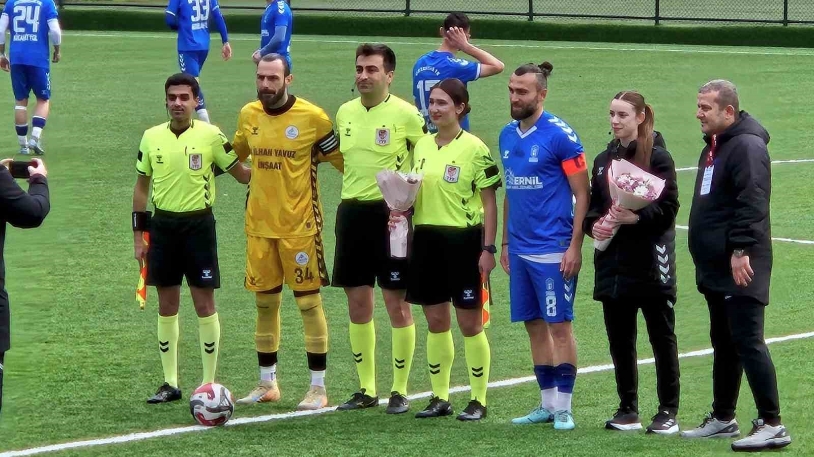 Trabzon’da kadın hakemlere 8 Mart jesti
