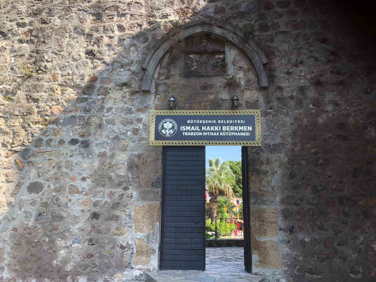 Trabzon’da kütüphaneler on binlerce kişiyi ağırlıyor
