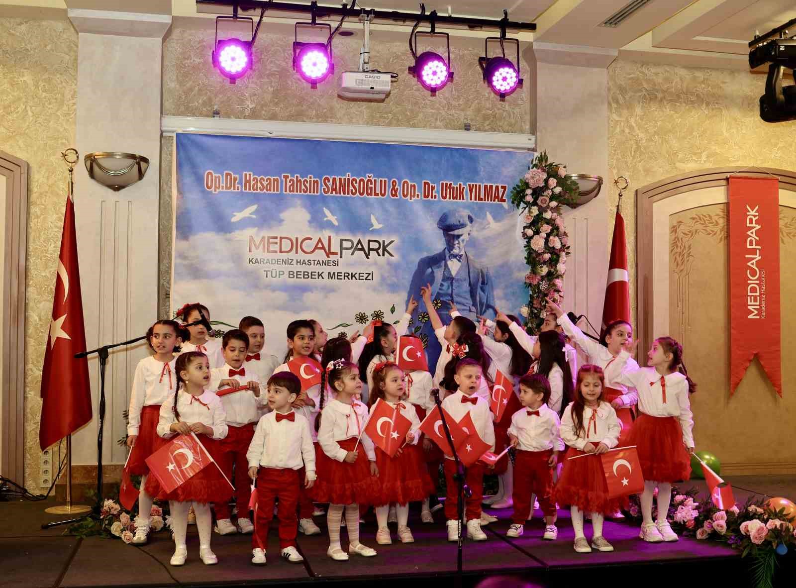 Trabzon’da minik yüreklerin sesi: Medical Park Karadeniz Hastanesi’nden unutulmaz 23 Nisan kutlaması
