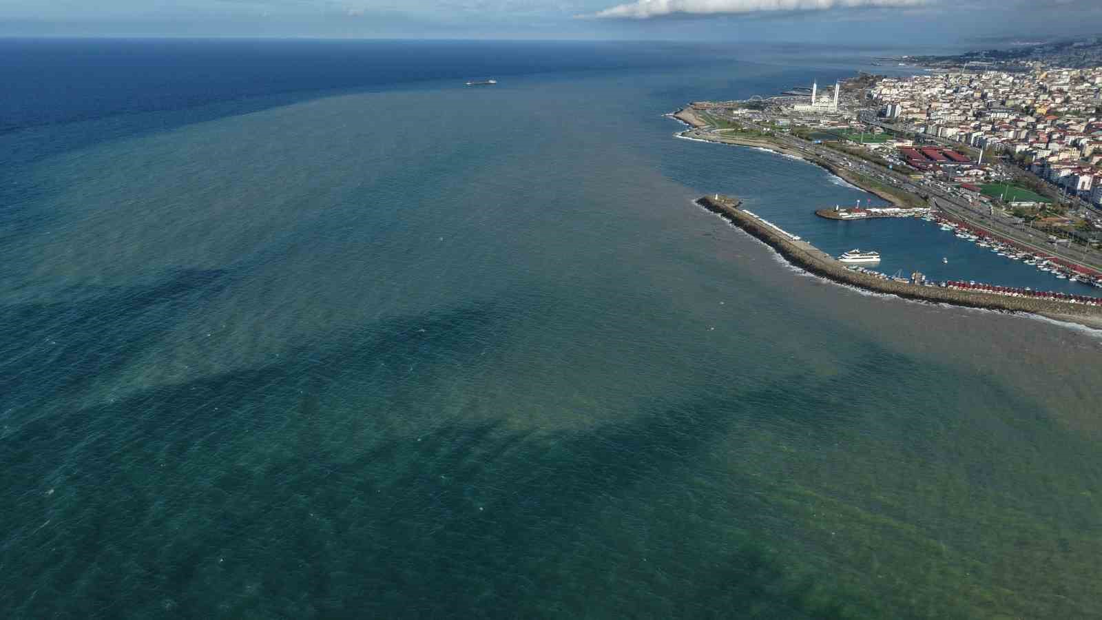 Trabzon’da sahil çamura bulandı
