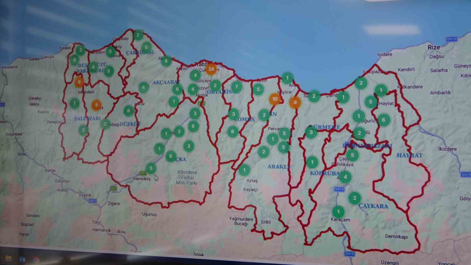 Trabzon’da şehit kabirlerine tek tıkla ulaşım dönemi başladı
