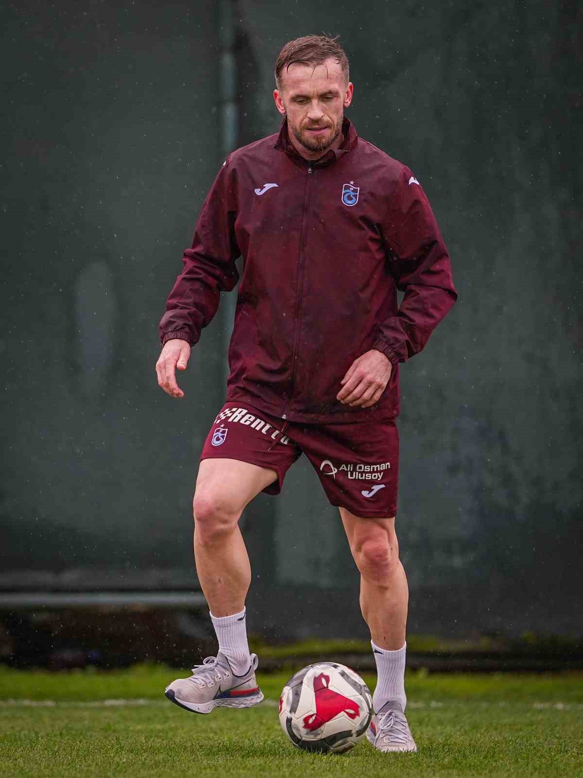 Trabzonspor, Alanyaspor maçı hazırlıklarını sürdürdü
